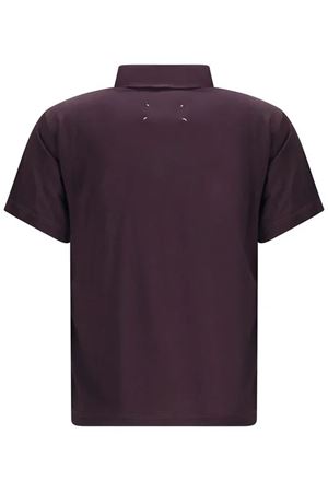 Polo con bottoni marrone MAISON MARGIELA | S51GL0062M20134358